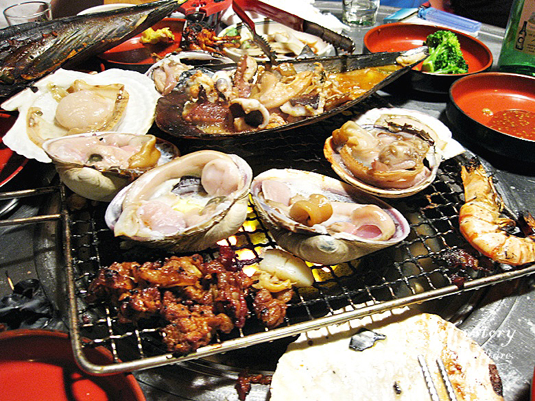 [부산 중구 남포동/ 남포역 ] 용이집 -조개모듬구이 , 오돌뼈
