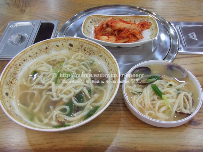 [개포동맛집]비오는날이면 더욱 생각나는 가마골오리칼국수의 바지락칼국수!