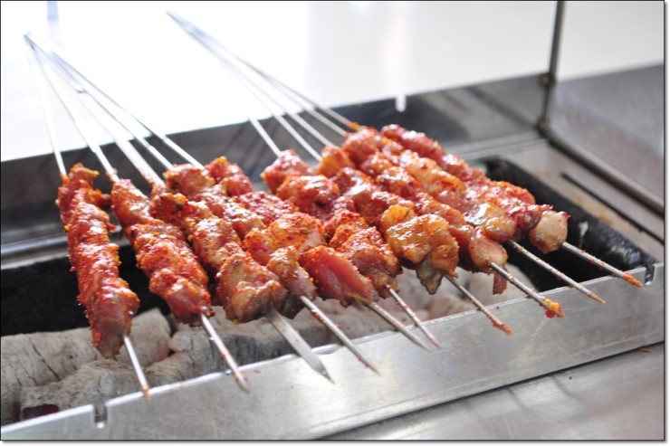[건대맛집] 양꼬치구인 전문 백두산반점 에서 양꼬치구이 먹고왔어요