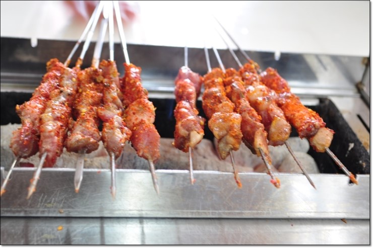 [건대맛집] 양꼬치구인 전문 백두산반점 에서 양꼬치구이 먹고왔어요