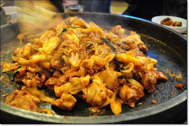 춘천닭갈비맛집 샘토명물닭갈비 춘천나들이 했어요