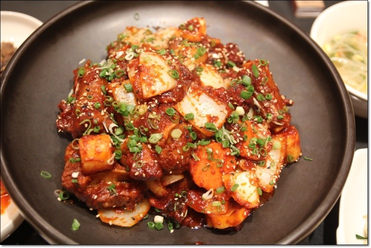 양재역맛집 금강수림 매운꼬리찜