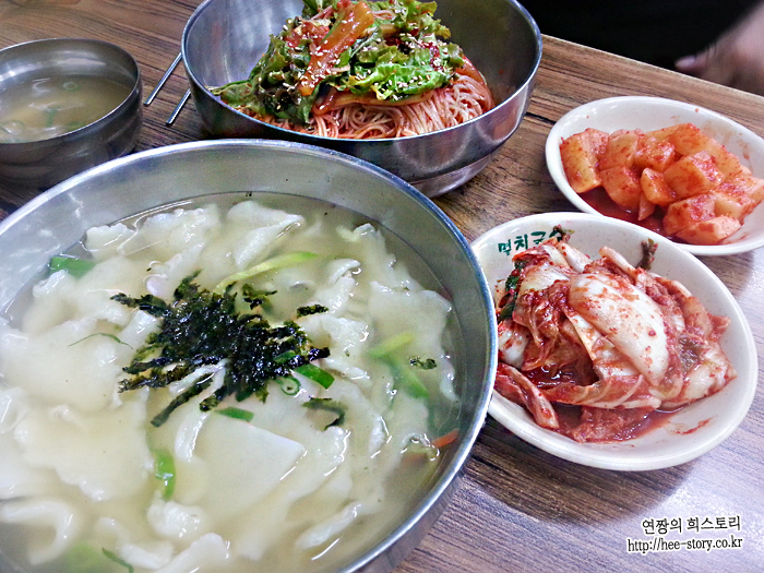 [암사역맛집/암사동맛집] 원조멸치국수 ♡