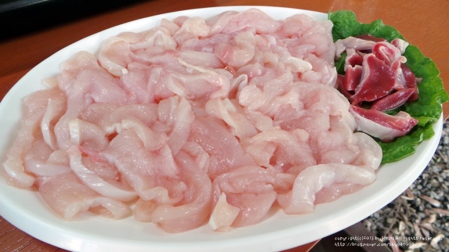 퍽퍽살은 닭 샤브샤브로~ 부드러운 살은 찜으로~ 휘날레는 녹두죽♩제주 오라토종닭