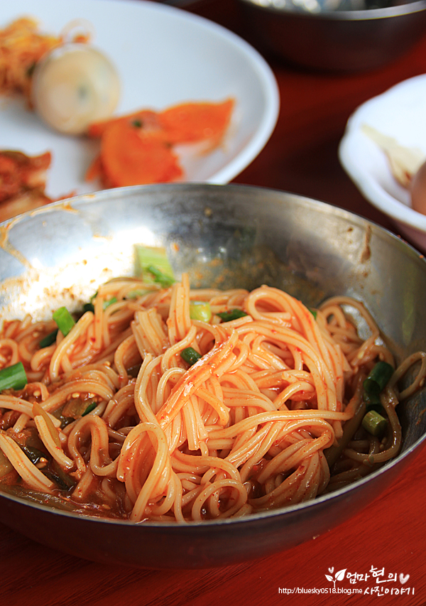 [담양국수거리 맛집] 원조대나무국수 - 멸치국물국수. 대잎계란