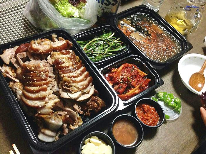 [수원시 족발 맛집/아주대 맛집 추천] 수원 족발 맛있는곳 광교 맛집 - 아주만족 - 원천동 족발 배달 맛집!
