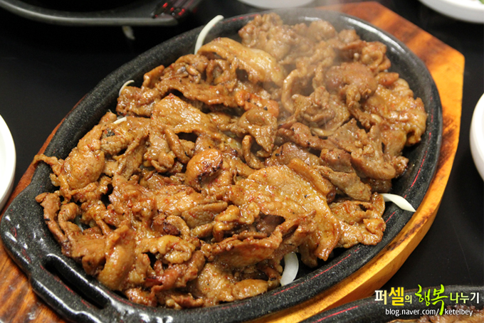 남양주맛집 백반같은 상차림인 숯불고기 금산포숯불고기