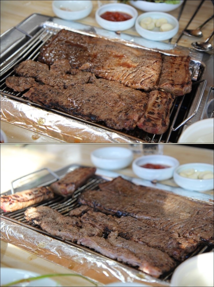 우이동맛집 산촌장작구이 오리고기