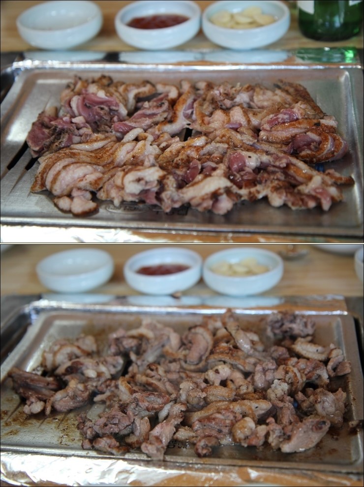 우이동맛집 산촌장작구이 오리고기