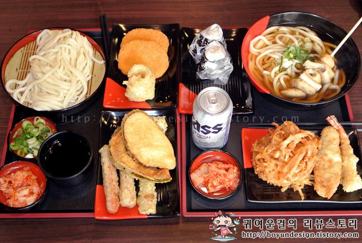 착한 가격에 셀프로 즐기는 우동과 다양한 튀김! 이요제면 종로점