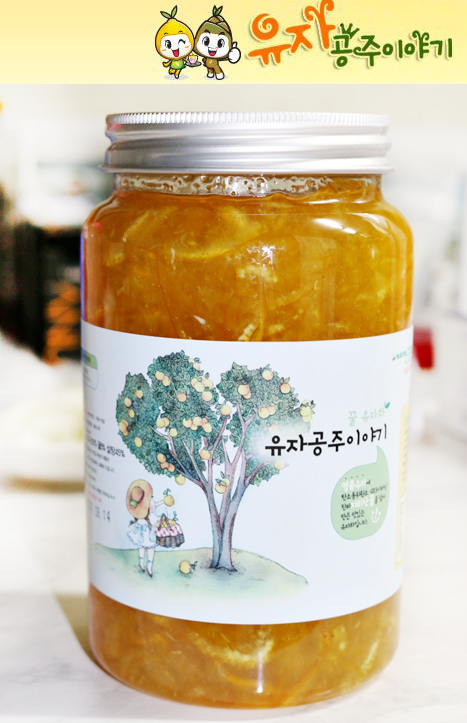 유자차추천<유자공주이야기>우러낸 유자껍질까지 맛있어♡