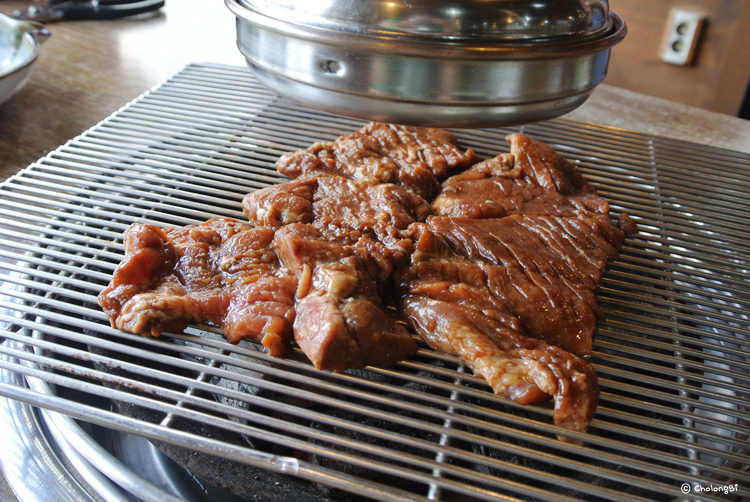 [대구북구맛집/침산동맛집] 일월산 생고기 직화구이 :: 달달하고 부드러운 돼지갈비 맛집