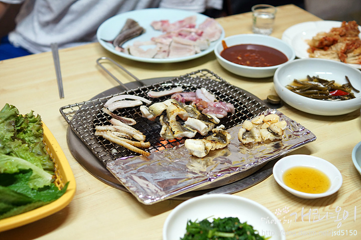 [부산수영맛집] 정감이 넘치는 장어구이집 ~ 산곰장어장어구이