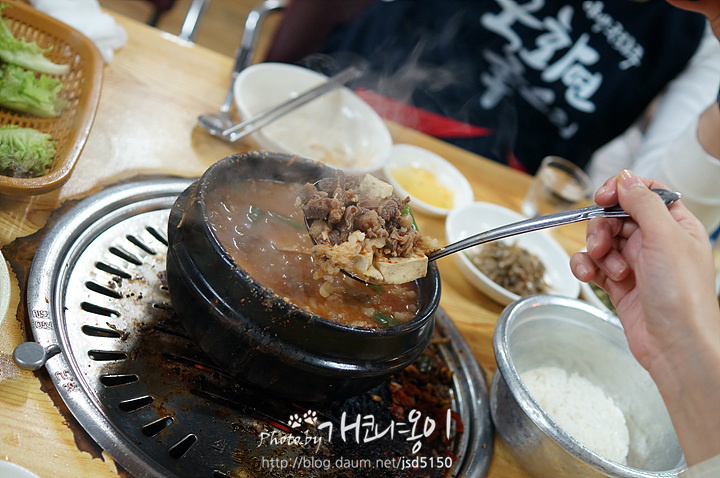 [부산다대포맛집] 된장찌개가 더 유명한 고깃집 ~ 까치생숯불구이