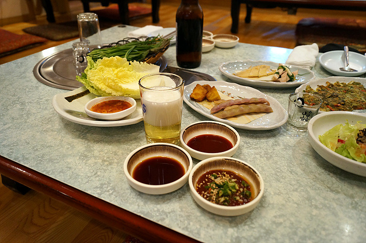 [부산중앙동맛집] 인기 만점 참가자미회 ~ 어촌