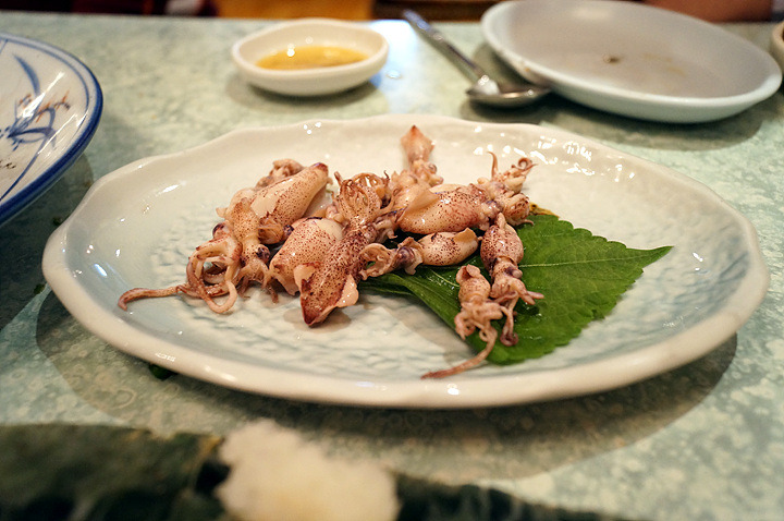 [부산중앙동맛집] 인기 만점 참가자미회 ~ 어촌