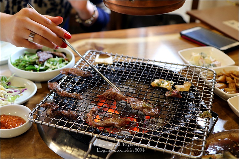경주 보문 맛집 석쇠한우불고기 먹은 사랑채숯불구이식당