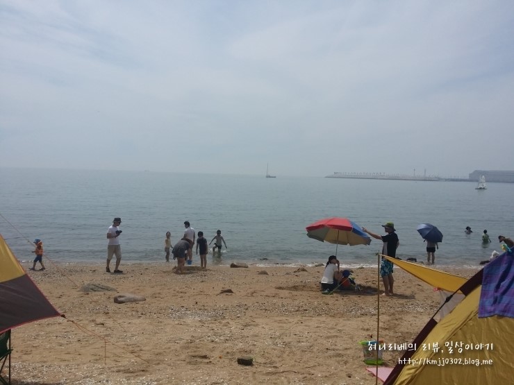 당일치기 바다여행 왕산해수욕장~ 주말나들이로 다녀왔어요