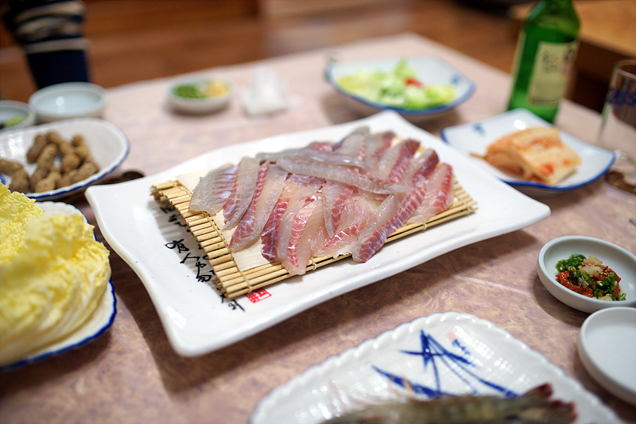 [부산맛집/부곡동맛집] 기장대변횟집 - 감성돔