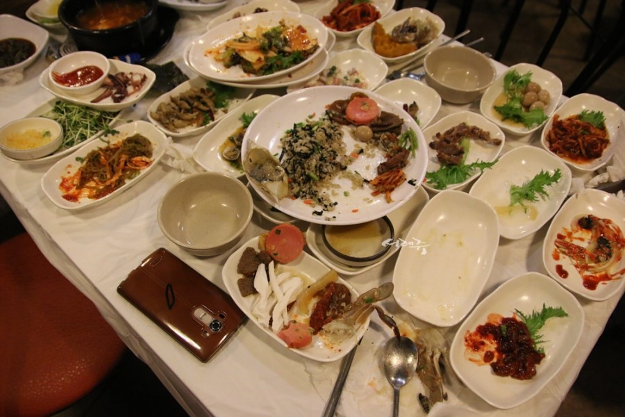 전주 삼천동막걸리골목 맑은막걸리 한상차림