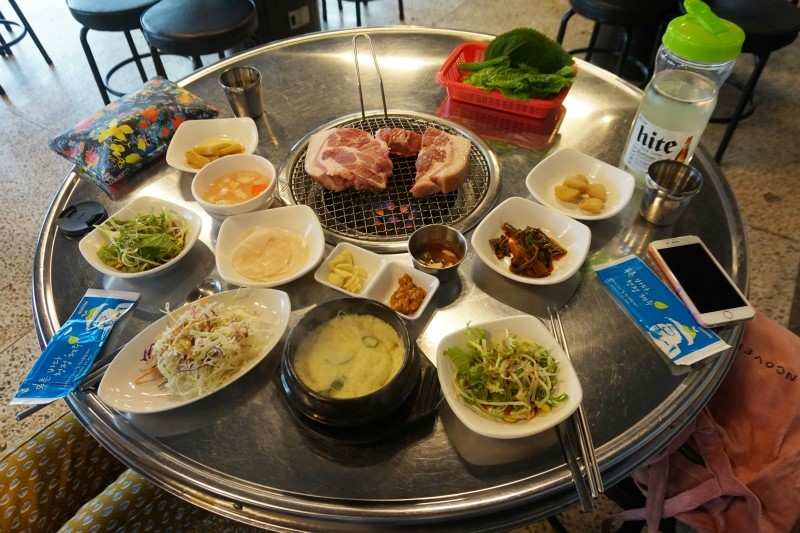 제주 함덕맛집, 제주흑돼지구이 복자씨연탄구이