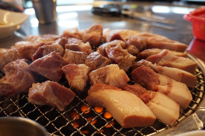 제주 함덕맛집, 제주흑돼지구이 복자씨연탄구이