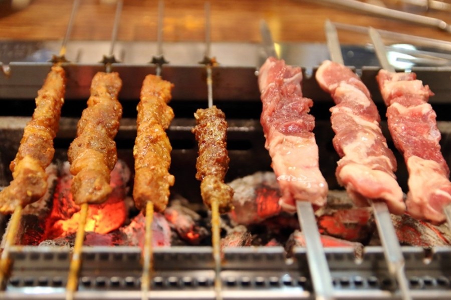 부천 상동역 양다리,왕꼬치 파는 양꼬치 전문점 상동양꼬치