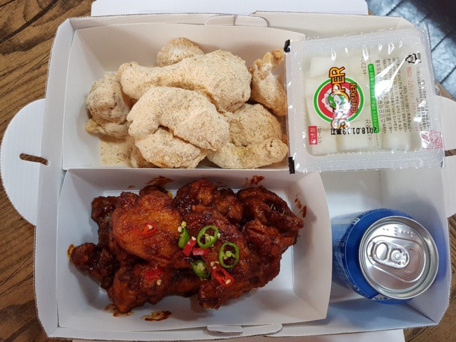 포항 흥해 치킨 전문점 진리의맵단!! 스모프치킨 치땡 후기