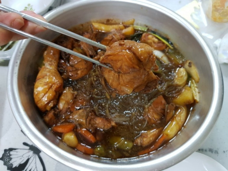 찜닭, 닭볶음탕 포장 배달해서 먹는 부원찜닭