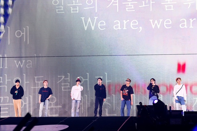 방탄소년단은 오는 12월 1~2일 소파이 스타디움에서 'BTS PERMISSION TO DANCE ON STAGE - LA' 공연을 이어간다. /빅히트 뮤직 제공