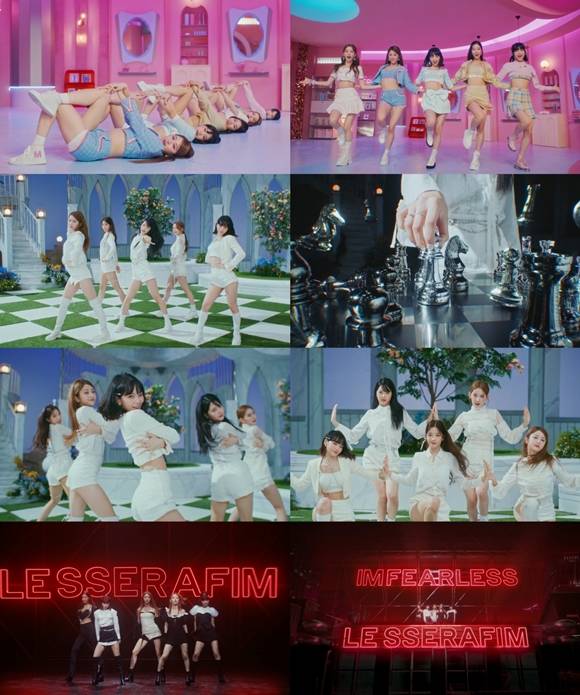  Ϻ  ̱ 'FEARLESS -Japanese ver.-' ǥ ÿ ߰ſ  α⸦ ߴ. / 