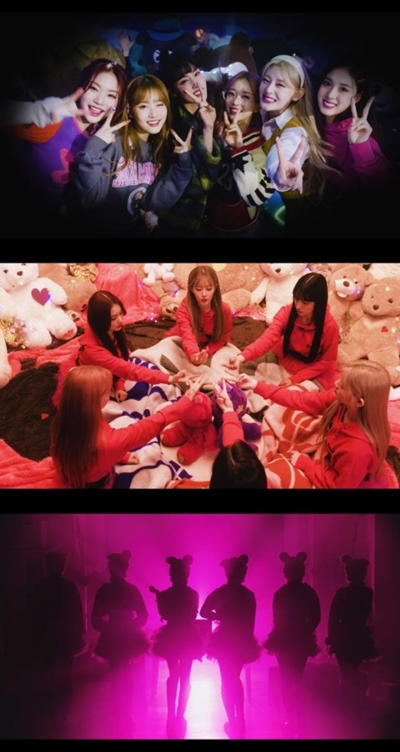 그룹 스테이씨(STAYC)가 네 번째 싱글 타이틀곡 'Teddy Bear(테디 베어)' 뮤직비디오 티저를 공개했다. /하이업엔터테인먼트 제공