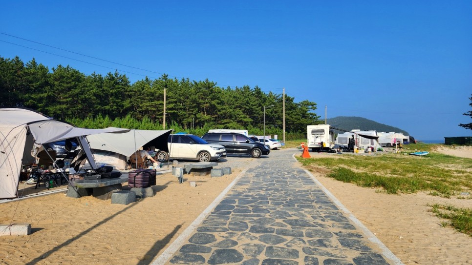 원산도 가볼만한곳 원산도 해수욕장 바닷가 캠핑장 차박캠핑 야영장 추천