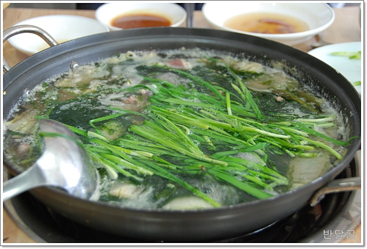목포오리낙지(금천구맛집/시흥동맛집) ... 메생이 연포탕 ...