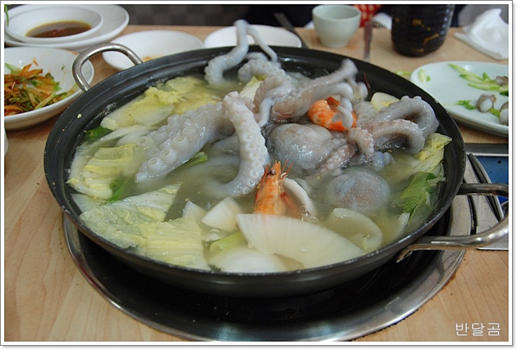 목포오리낙지(금천구맛집/시흥동맛집) ... 메생이 연포탕 ...